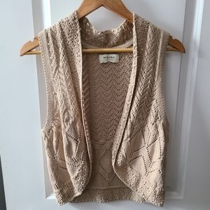 Knit Cropped Vest ✌